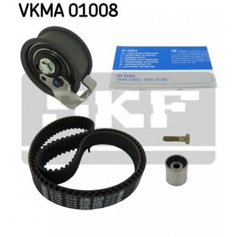 VKMA 01008 SKF Комплект (ремінь+ролики)
